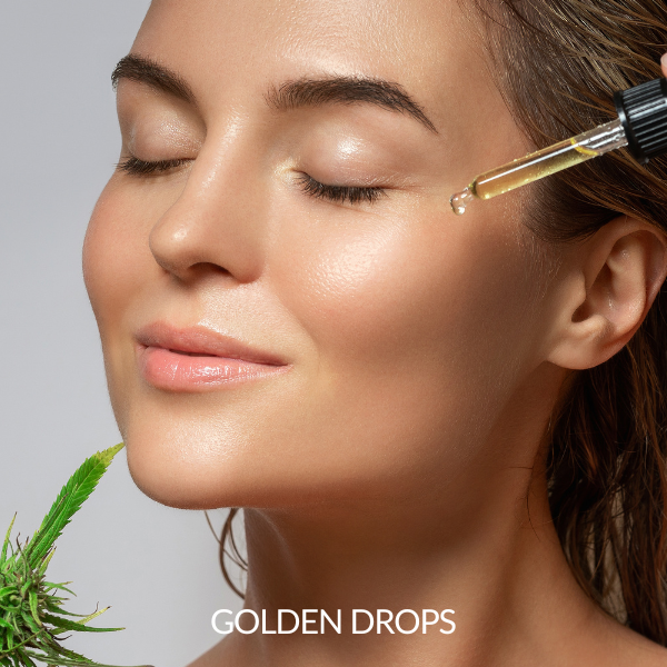 Golden Drops serum med vitamin A,B,C,E