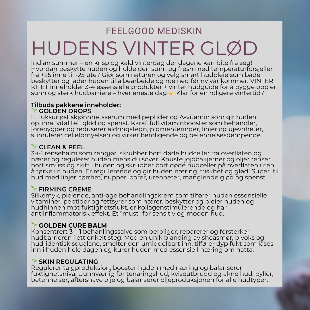 HUDPLEIE FOR VINTER HUDEN (ALLE)