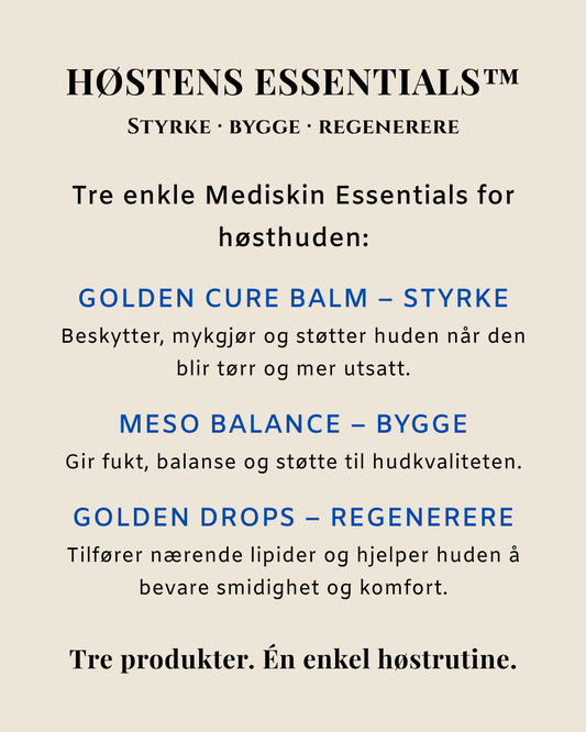 HØST ESSENTIALS™ Styrke · bygge · regenerere