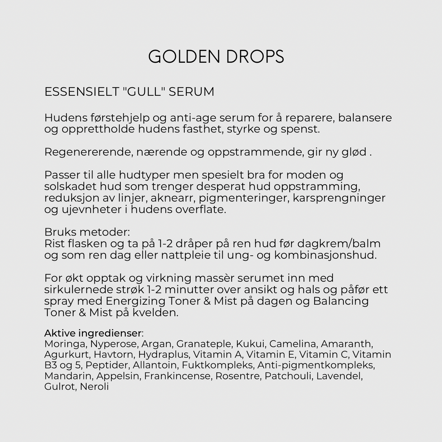 Goden Drops – Hudens flytende gull ✨