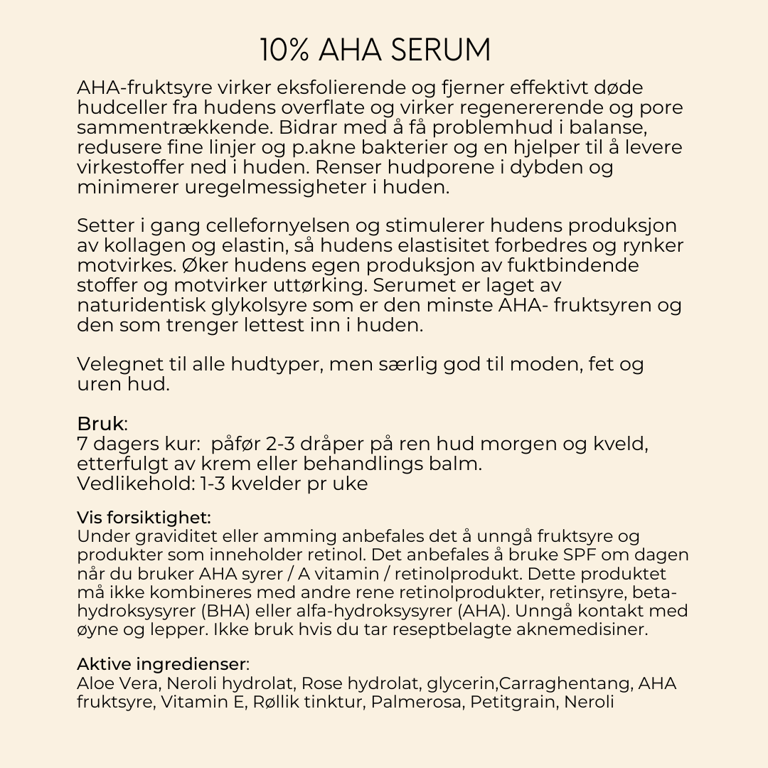 10% AHA Serum