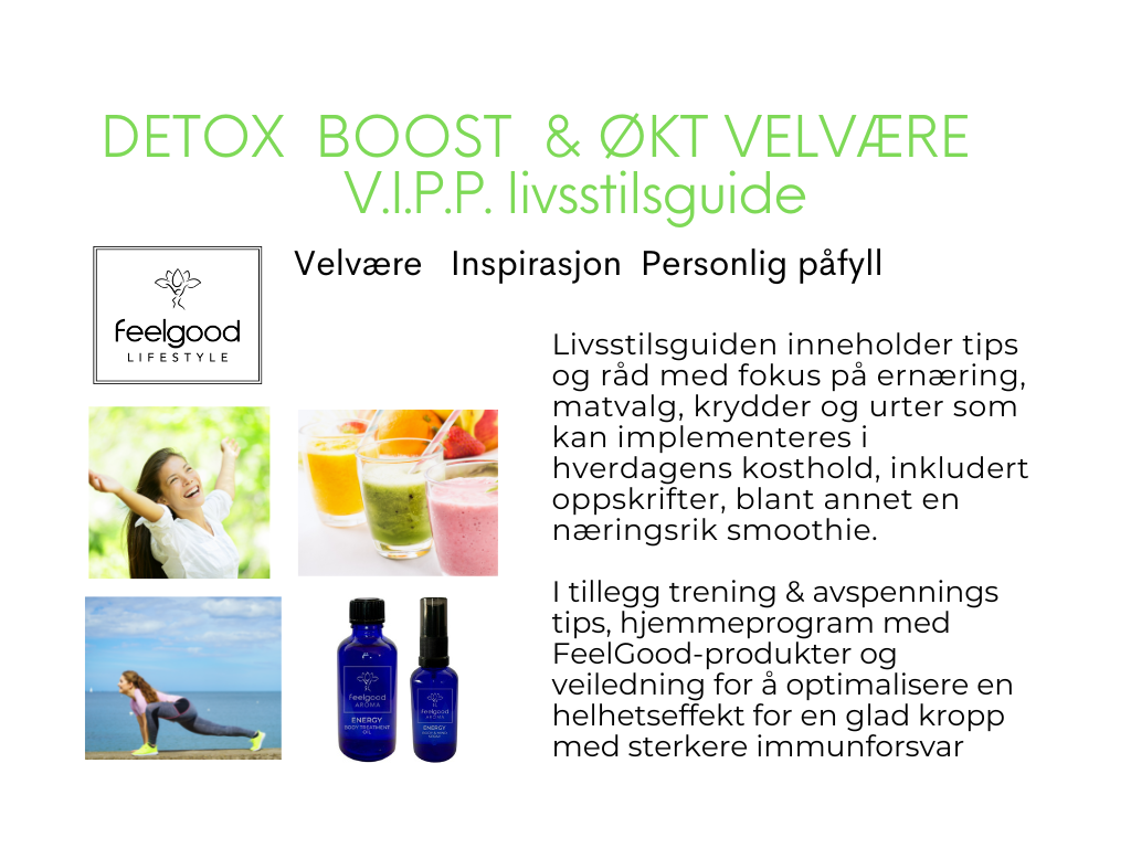 Detox & velvære med aromaterapi og livsstilsguide