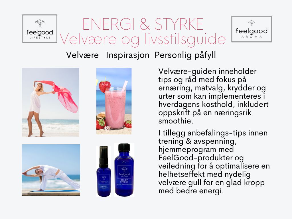 Energi boost med aromaterapi og Velvære guide