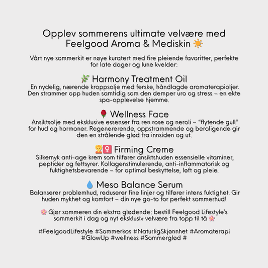 FEELGOOD SOMMER VELVÆRE KIT