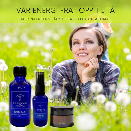 VÅR ENERGI FRA TOPP TIL TÅ