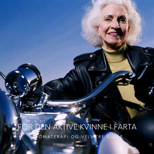 Aromaterapi Kit med Velvære guide for den aktive kvinne