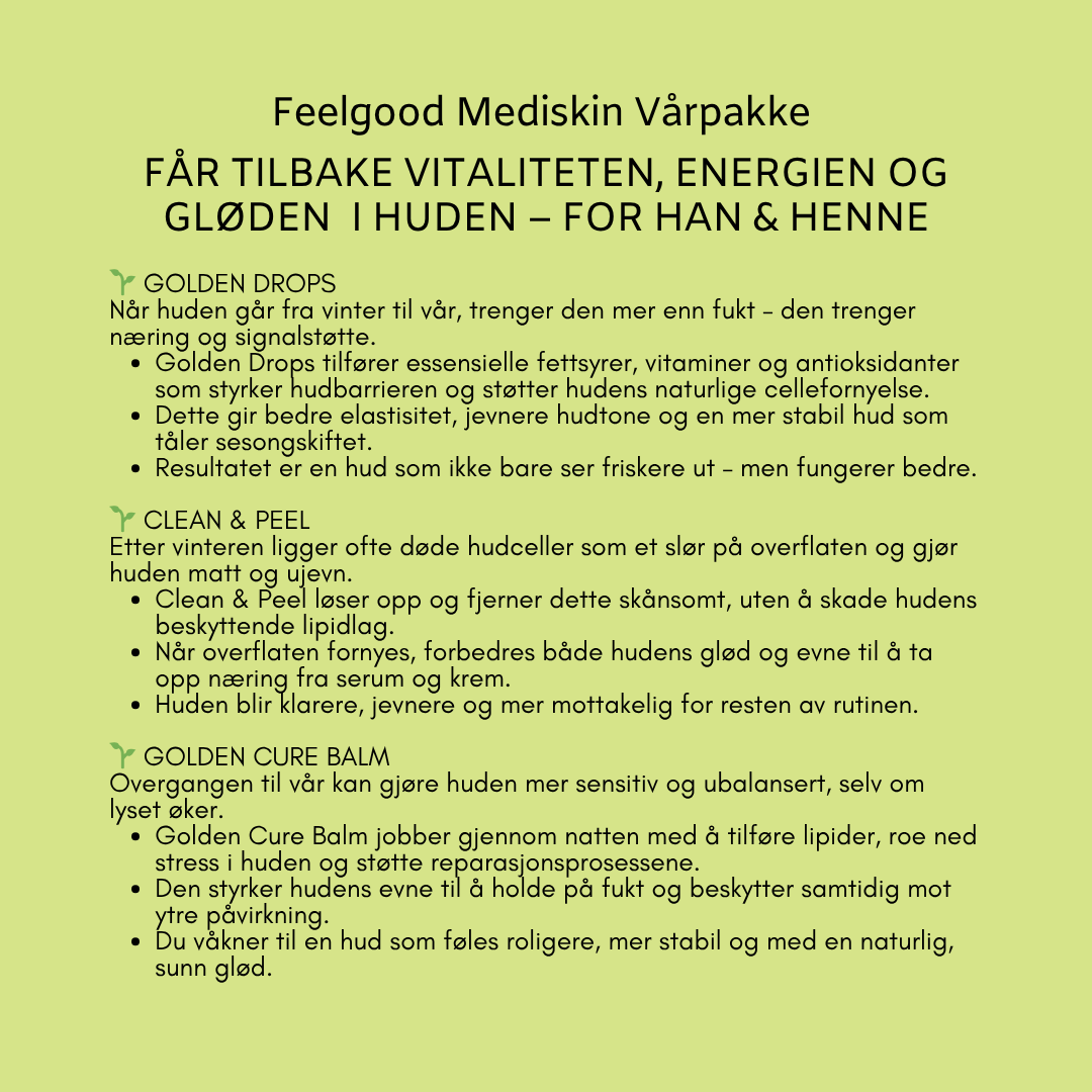 HUDPLEIE FOR VÅRHUDEN