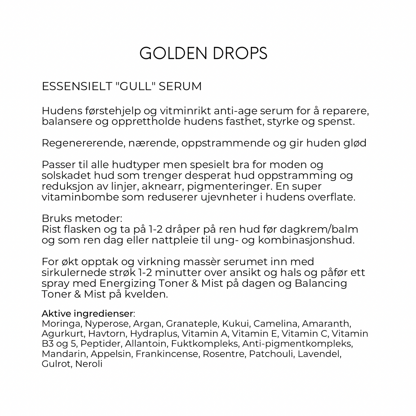 HUDPLEIE FOR VÅRHUDEN
