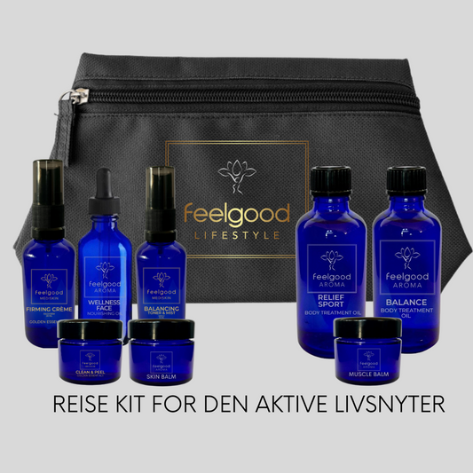 Supertilbud på Feelgood reise kit